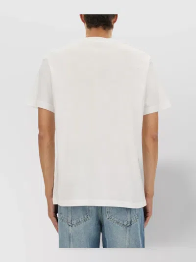Moschino Teddy Bear Print Crewneck T-shirt In White