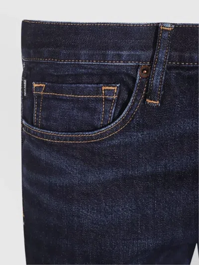 Tom Ford Straight Leg Trousers Five Pockets In White