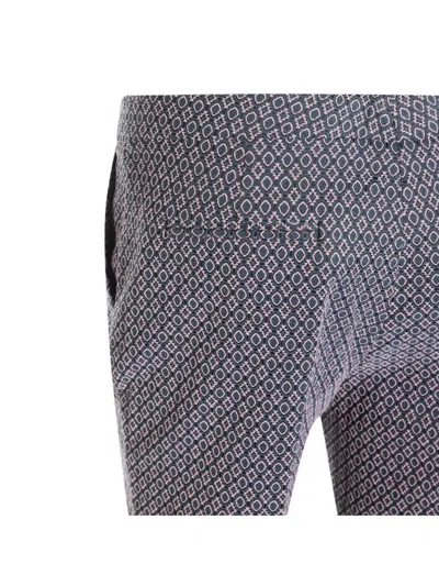 Etro Trousers In Casual Geometric Pattern