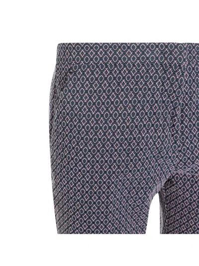 Etro Trousers In Casual Geometric Pattern
