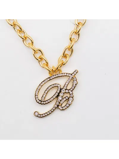 Blumarine Chain With Crystal And Butterfly Charms
