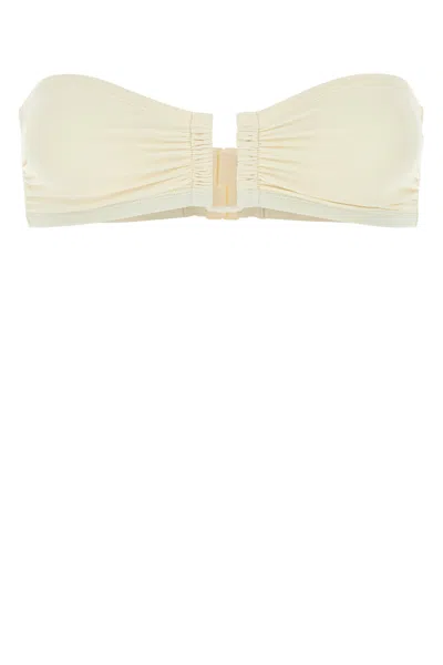 Eres Top Bikini Show In Nylon Stretch Avorio Donna