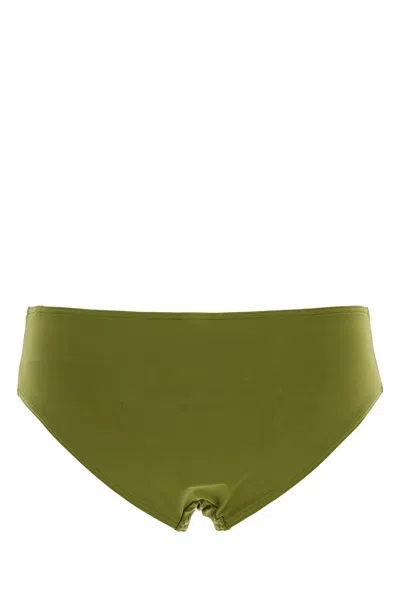 Eres Women Pistachio Green Stretch Nylon Succes Bikini Bottom In Green