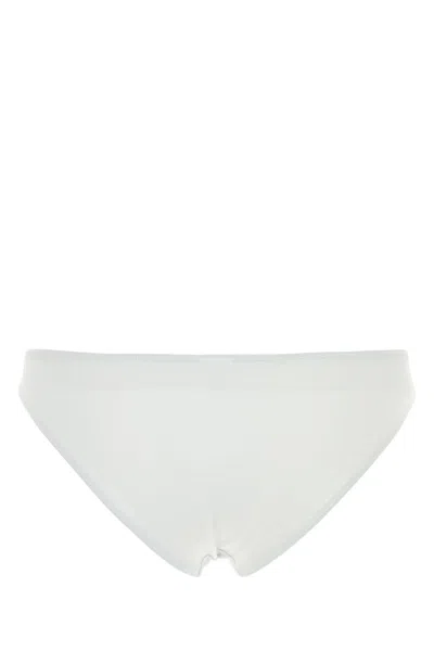 Eres Women White Stretch Nylon Bikini Bottom In White