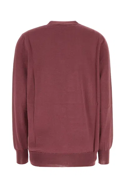 Etro Plum Cotton Blend Cardigan