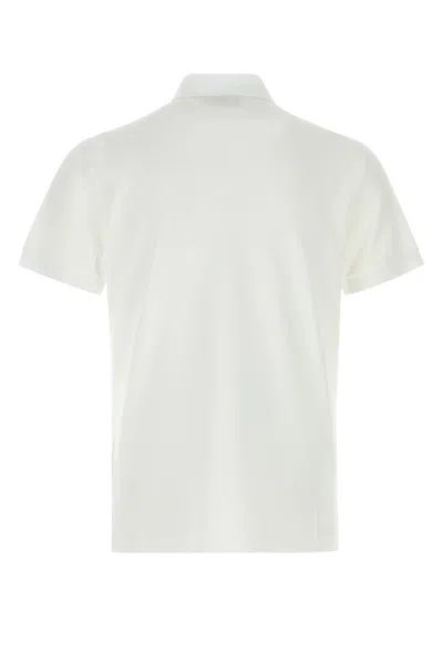 Fendi Ff Polo Shirt In White
