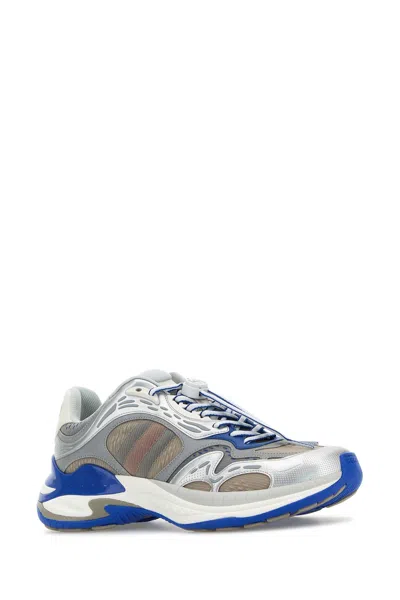 Gucci Men Multicolor Mesh And Rubber  2.0 Sneakers