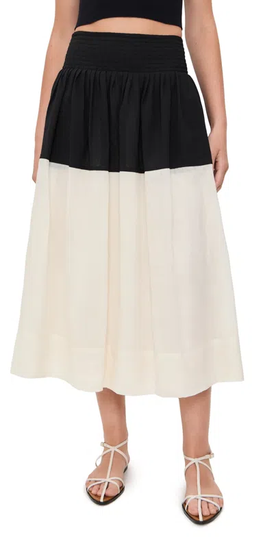 Sea Nicola Ramie Midi Skirt Multi