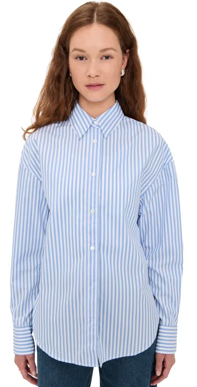 Sold Out Nyc The Everything Shirt French Blue Stripe In Blue