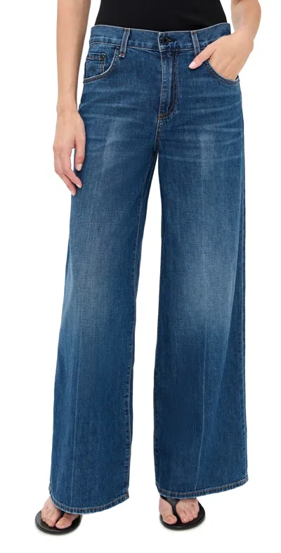 Askk Ny Atomic Wide Leg Jeans Feather Weight Gunnison