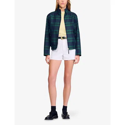 Sandro Checked Jacket