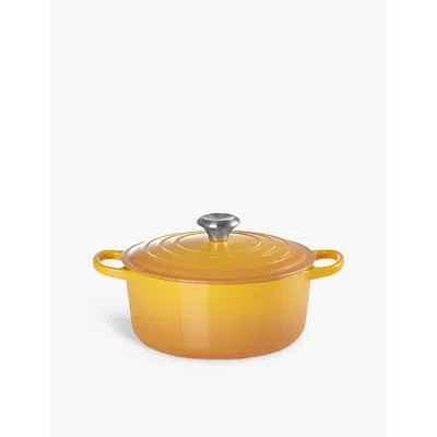 Le Creuset Signature Round Cast-iron Casserole Dish 28cm Nectar