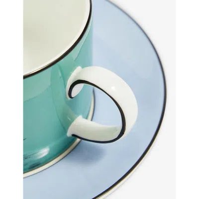 Wedgwood X Sheila Bridges Picnic Bone China Teacup And Saucer 219ml