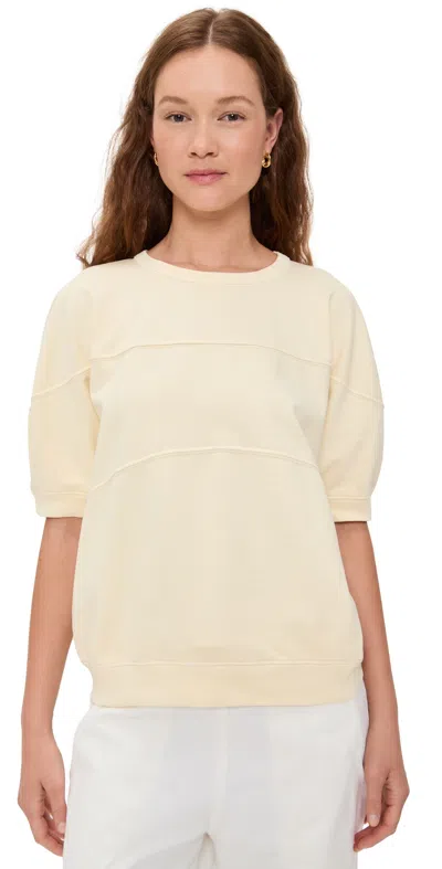 Rachel Comey Football Sweatshirt Meringue