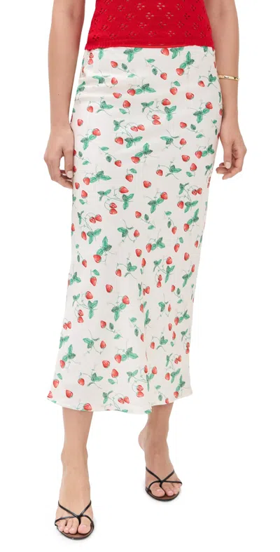 Bailey Rose Maxi Skirt Cream