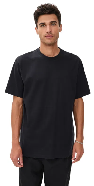 Y-3 M Wo Ss Tee In Black