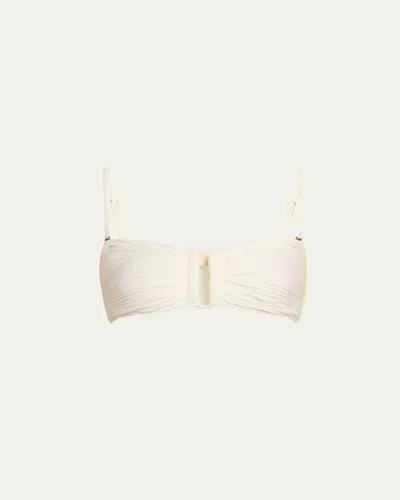 Ulla Johnson Santorini Scalloped Bikini Top