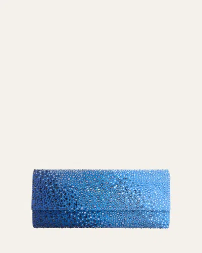 Judith Leiber Perry Flap Crystal Clutch Bag