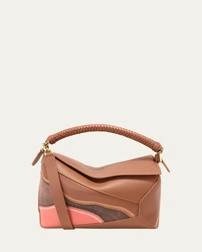 Loewe Puzzle Edge Small Top-handle Bag In Nappa Leather