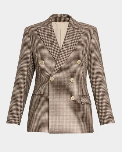Brunello Cucinelli Double-breasted Check Blazer
