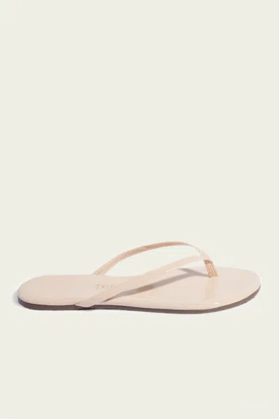 Tkees Lily Gloss Flip Flops In Linen
