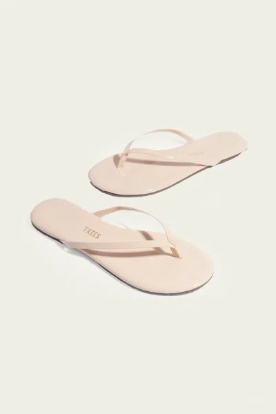 Tkees Lily Gloss Flip Flops In Linen