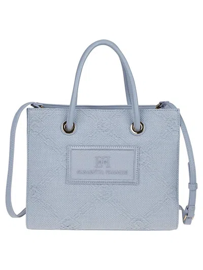 Elisabetta Franchi Handbag In Neutral