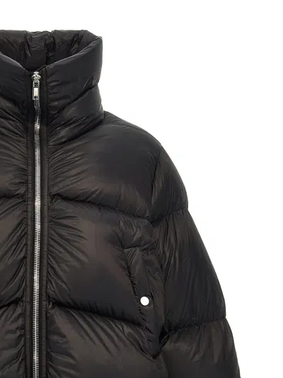 Rick Owens Turtle Down Jacket In Black