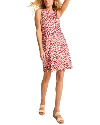 Tommy Bahama Darcy Jeweled Jaguar Sleeveless Minidress In Pink