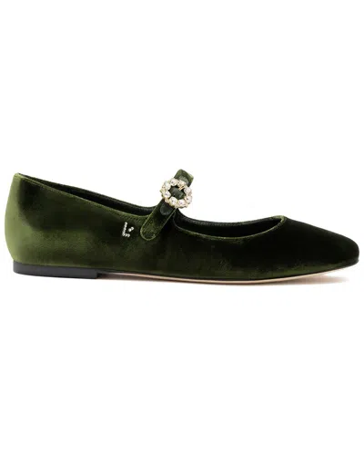 Larroude Blair Velvet Ballet Flat