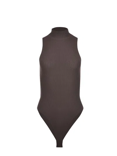 Solotre Body  Made Of A Viscose Blend. In Gray