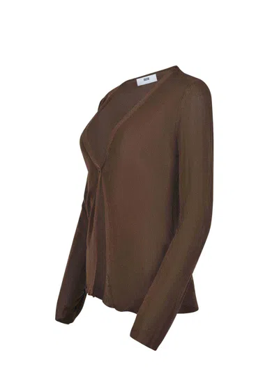 Solotre Sweaters In Burgundy