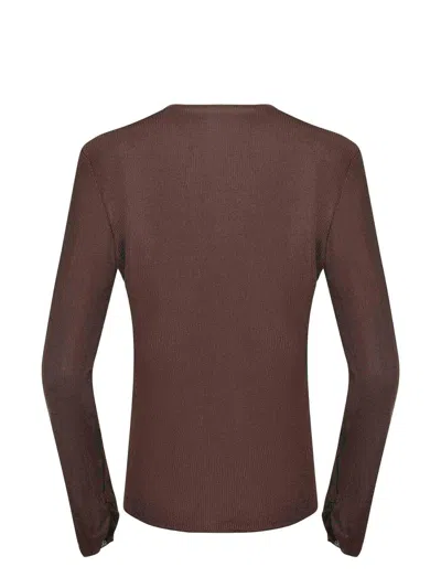 Solotre Sweaters In Burgundy