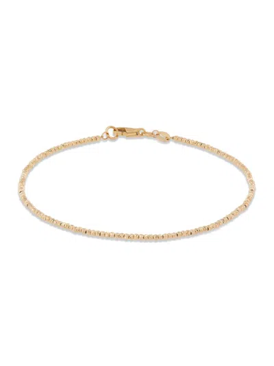 Saks Fifth Avenue Women's 14k Yellow Gold Beaded Bracelet