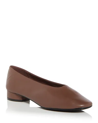 Jeffrey Campbell Women's Trustee Round Toe Flats In Brown