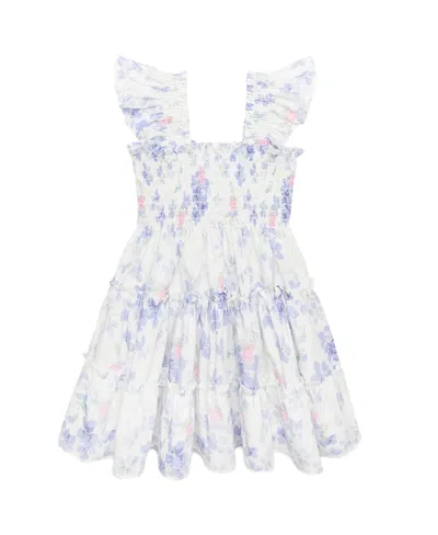 Hill House Home Girls' The Peppa Pig Tiny Ellie Nap Dress - Baby, Little Kid In White