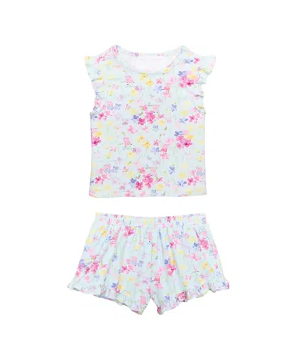 Hill House Home Girls' The Peppa Pig Tiny Lala Short Set - Baby, Little Kid In Multi