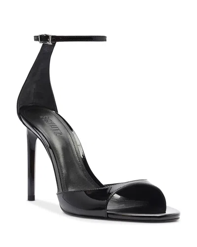 Schutz Scarlett Heeled Sandal In Black, Women's At Urban Outfitters In Black