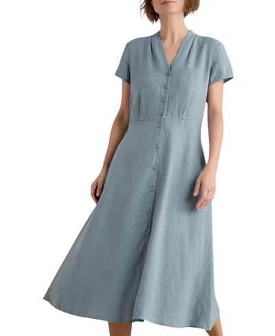 Seasalt Cornwall Women's Carved Wood Dress In Blue