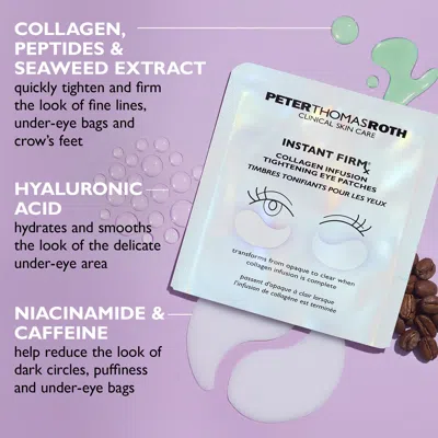 Peter Thomas Roth Instant Firmx Collagen Infusion Tightening Eye Patches