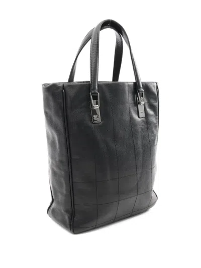 Pre-owned Chanel 2003-2004 Choco Bar Tote Bag