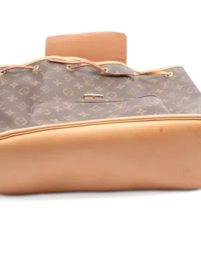 Pre-owned Louis Vuitton 2000 Monogram Montsouris Backpack