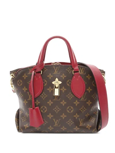 Pre-owned Louis Vuitton 2019 Flower Zipped Tote Pm Tote Bag
