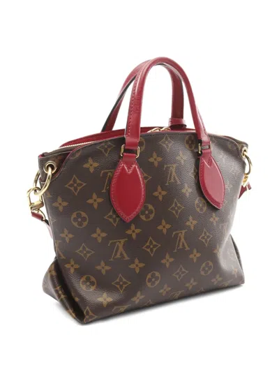 Pre-owned Louis Vuitton 2019 Flower Zipped Tote Pm Tote Bag