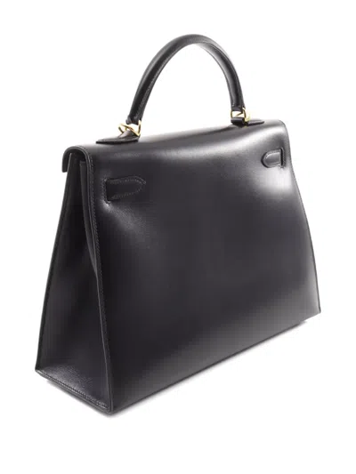 Pre-owned Hermes 2006 Kelly Sellier 32 Box Calf Tote Bag