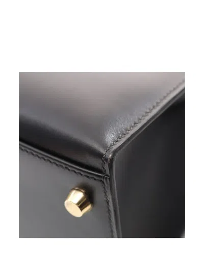 Pre-owned Hermes 2006 Kelly Sellier 32 Box Calf Tote Bag