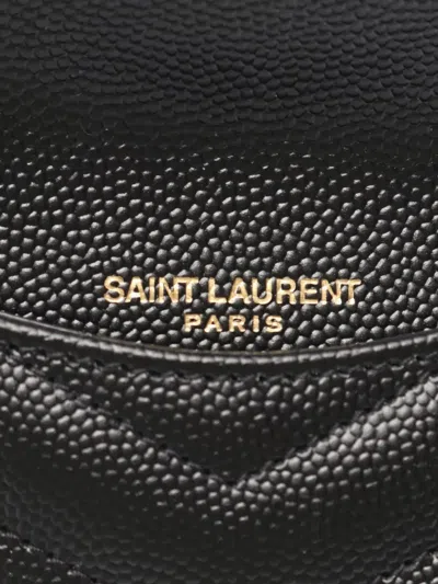 Pre-owned Saint Laurent 2021 Quilted Wallet