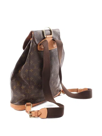 Pre-owned Louis Vuitton 1999 Montsouris Gm Backpack