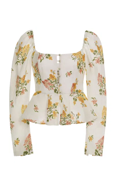 Agua By Agua Bendita Bromelia Floral Top