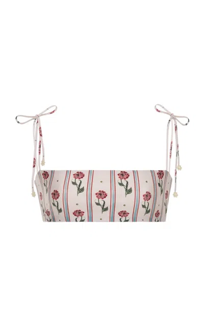 Agua By Agua Bendita Primavera String Bikini Top